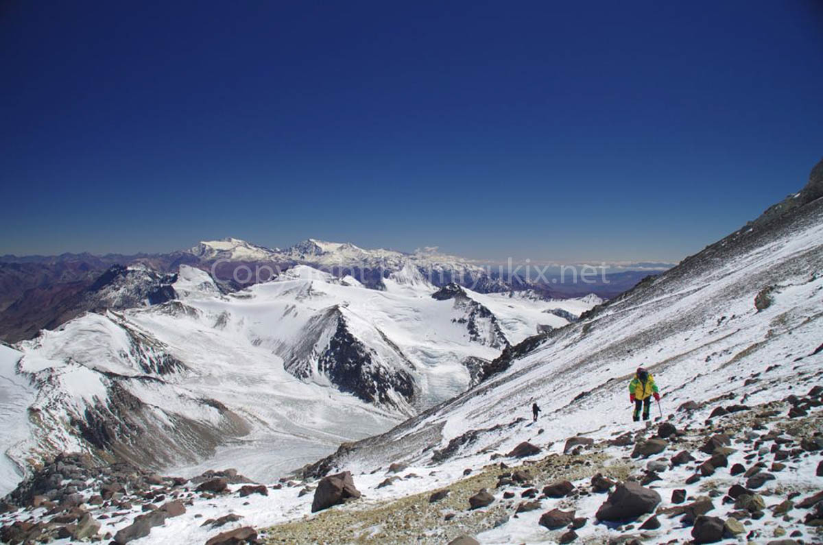 アコンカグア登山7日目　6000ｍの世界へ Aconcagua Expedition